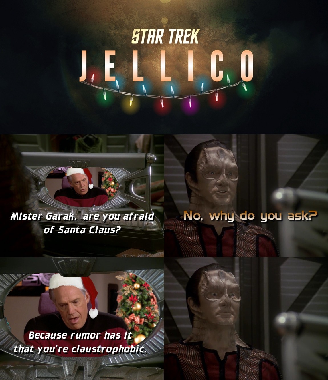 He sees you when you're sleeping...