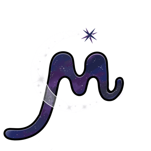 Contrary to future folklore, Myrient (a video game archive service or ROM site) will not shutdown because of any copyright laws, rather a long list of other reasons, it was too good and has collapsed under its own weight from external factors.

After reading more about the book "The Five Ages of the Universe", I noticed the logo's galactic theme with a bright star at the top and found more topics related to The Primordial, Stelliferous and Degenerate Era.

It's design shows how the M (μ) logo had its own universe and the white cresend moon C shaped light from a star that lights the darkness within that universe.

To be honest, the rest is too complicated for me to describe them in a forum post, so I will leave for others to decide.