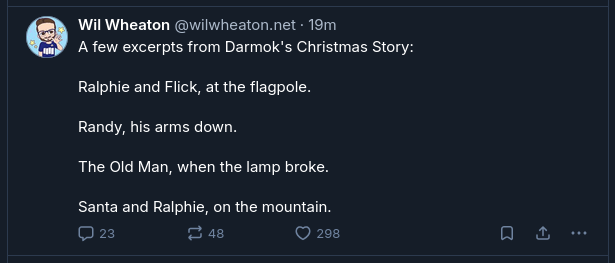 Darmok's Christmas Story