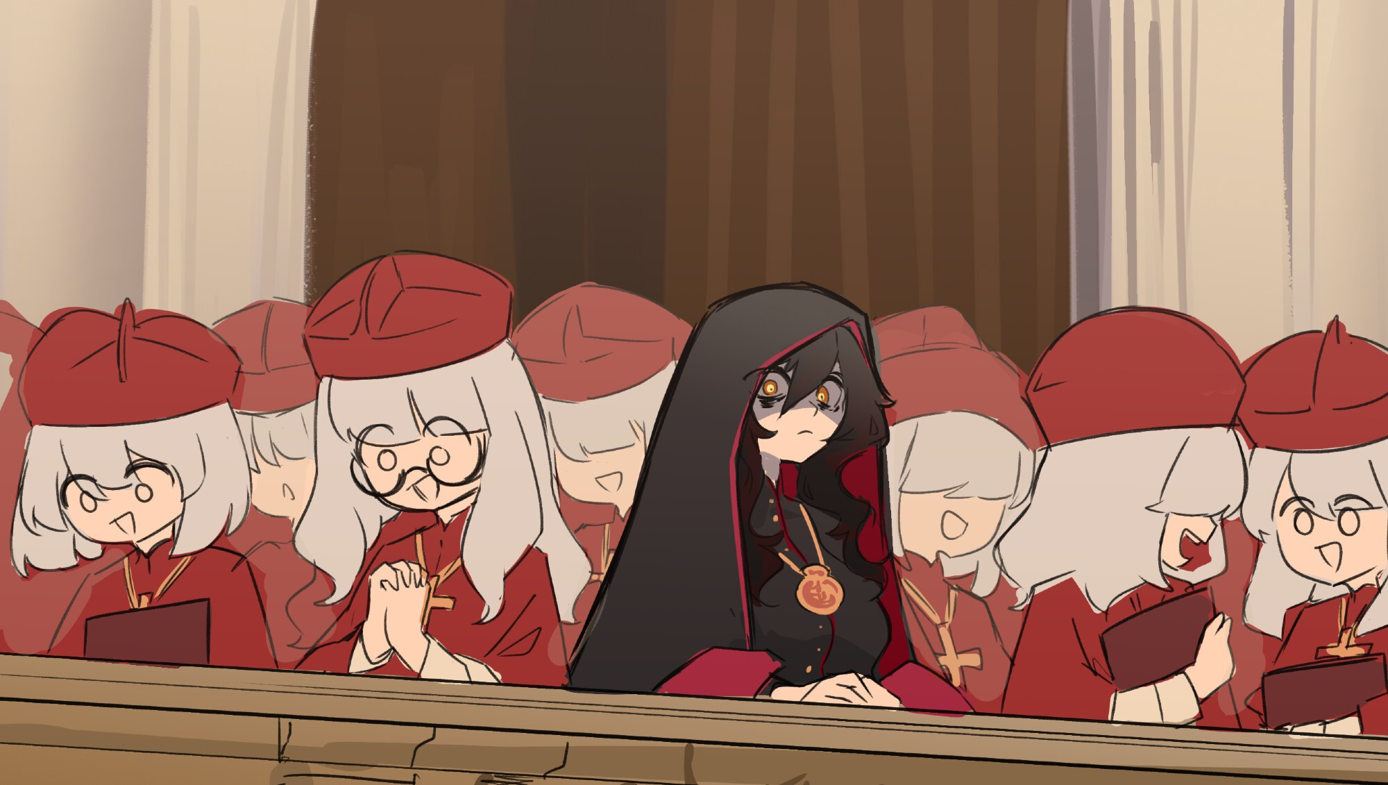 idk guys I feel like he's up to something