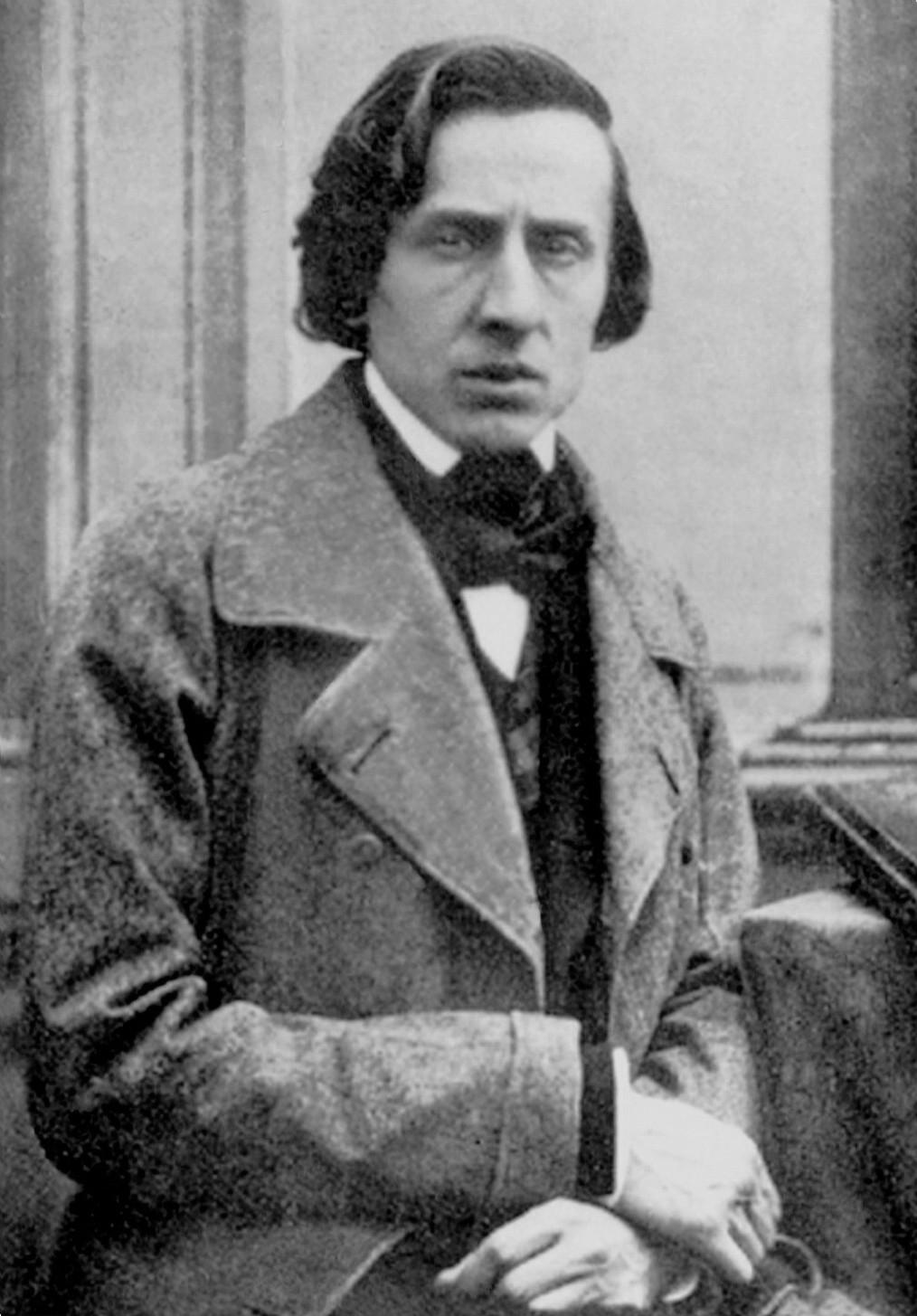 Daguerreotype of Frédéric Chopin [1849]
